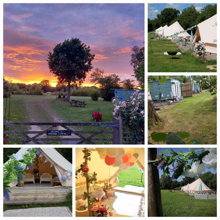 Hopgarden Glamping Luxury Shepherds Huts Wadhurst Exterior foto